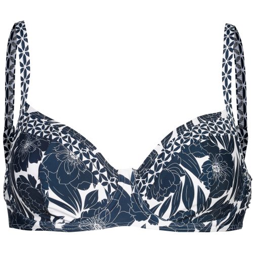 Lascana, Lascana - Bikini Oberteil mit Bügel, für Damen, Multicolor, Größe 40