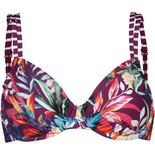 Lascana, Lascana - Bikini Oberteil mit Bügel, für Damen, Multicolor, Größe 40