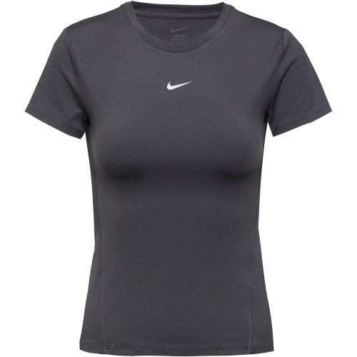 Nike, Nike One Dri-FIT Damen T-Shirt Grau, Damen, Größe: L