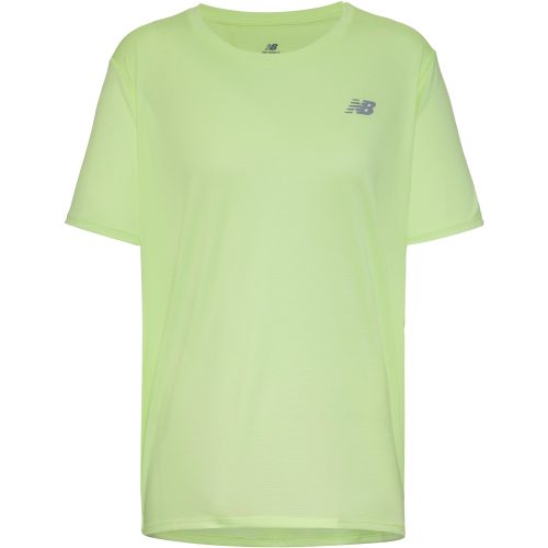 New Balance, New Balance New Balance W New Balance Short Sleeve Damen, gelb, Grösse: S Regular Fit Damen, gelb, Grösse: S