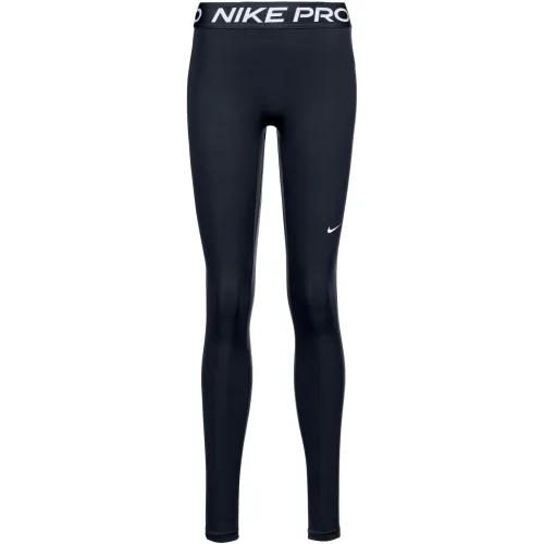 Nike, NIKE Damen Fitnesstight Pro schwarz | L