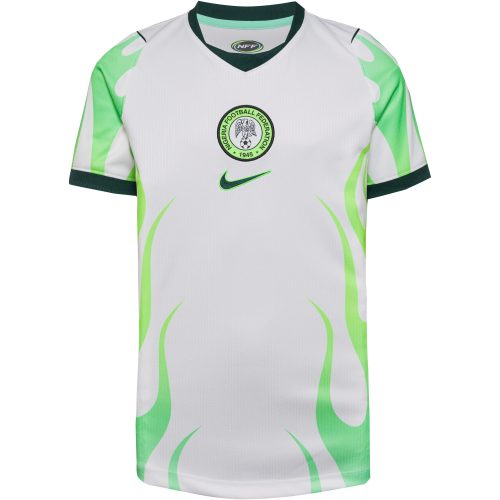 Nike, Nike Nigeria Away Replica Kinder Fussballtrikot WM 2026 Weiss, , Größe: 140