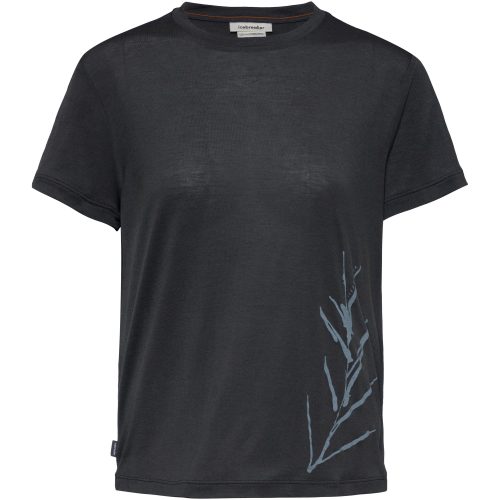 Icebreaker, icebreaker Merino Blend 150 Core Panax Damen T-Shirt Grau, Damen, Größe: XL
