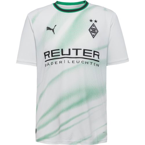 Puma, PUMA Fussballtrikot "BMG HOME JERSEY REPLICA" für Erwachsene, mit Rundhalsausschnitt, atmungsaktiv