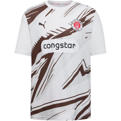 Puma, PUMA Fussballtrikot "FCSP AWAY JERSEY REPLICA" mit DryCELL-Technologie, atmungsaktiv, mit Rundhalsausschnitt