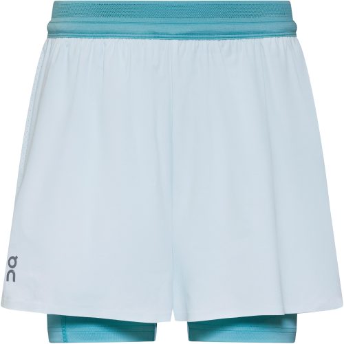 ON), ON Damen Laufshort 2in1 3 Performance hellblau | M