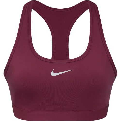 Nike, Nike Swoosh Padded Medium Damen Sport-BH Rosa, Damen, Größe: M