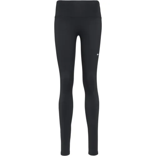 Nike, Nike One Seamless Front Damen Tight Schwarz, Damen, Größe: M