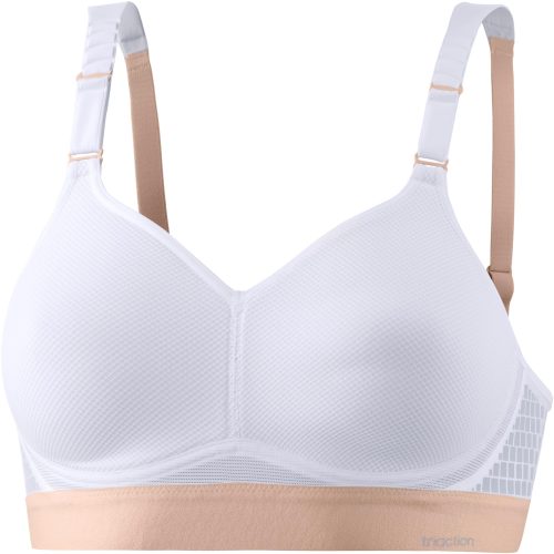 Triumph, Triaction Hybrid Lite BH ohne Bügel, gefüttert in weiss