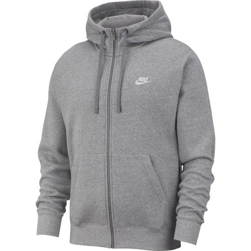 Nike, Nike Sportswear Club Kapuzensweatjacke - Grey Heather XXL Herren