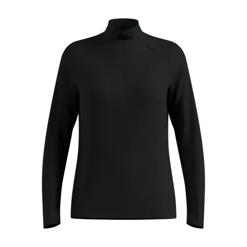 Odlo, Odlo Rigi Mid Layer Half-Zip für Damen - Wandern, Ski & Snow - schwarz, L