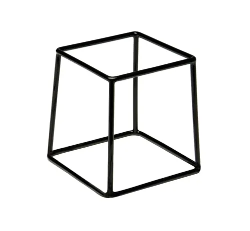 Aps, APS Buffetständer MULTI, Metall, eckig; 18x18x18 cm (LxBxH); schwarz; quadratisch