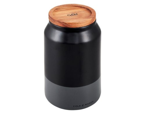 Cole & Mason, Cole Mason Hinxton H822138 Küchenzubehör – Vorratsbehälter – schwarz