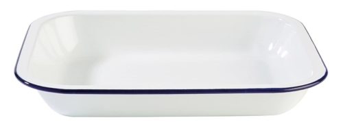 Aps, APS Schale Enamelware Blau Blech/Stahl 25.5 cm 4.5 cm - Material: Stahlblech - Schale