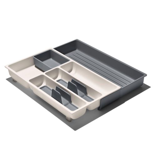 OXO, OXO - Besteckkasten, 25X42CM, Grau