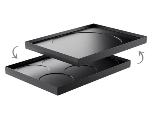 Stöckli, Stöckli PizzaGrill 6 Wende-Crêpeplatte – Raclette Zubehör/Fondue Zubehör – schwarz