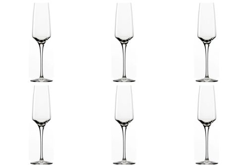 6er Set Experience Sektkelch 188ml 1dl geeicht