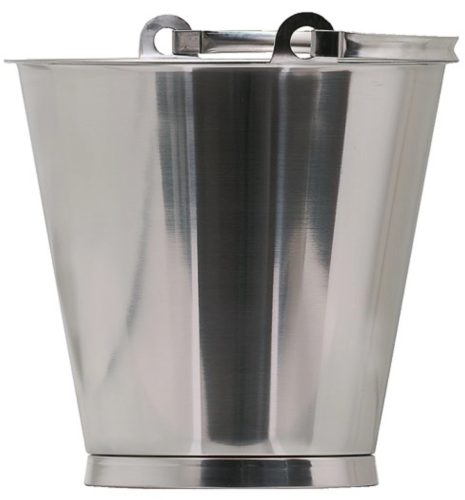 DIVERSE, Diverse Eimer Motala Silber Chromstahl 32.5 cm 33 cm 15 l - Eimer