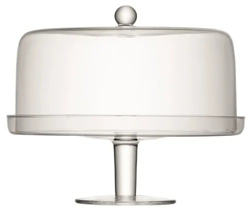 Klara Kuchenplatte Haube D33cm H30cm transparent