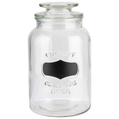 LIVIQUE, Vorratsglas Therese Transparent Glas 12 cm 21 cm - Vorratsglas