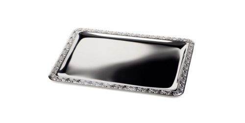 Aps, APS GN-Tablett Zierrand; 53x32.5 cm (LxB); silber; rechteckig