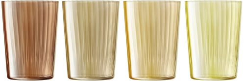 LSA International, LSA International Kelch-Set Gems Braun Glas 0.56 l - Farbe: Bernstein - Kelch-Set