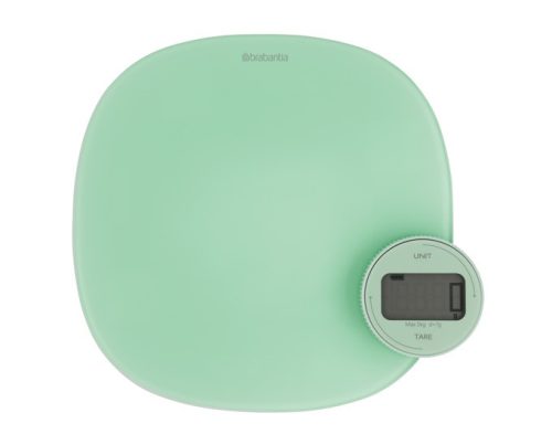 Brabantia, Brabantia - Küchenwaage PLUS TASTY+, 130X4.5X125CM, Grün