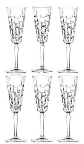 RCR, RCR Sektglas  Etna; 190 ml, 7.6x22.4 cm (ØxH); transparent; 6 Stück / Pack