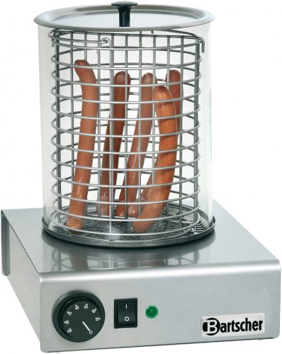 Bartscher, Bartscher Hot-Dog Gerät – Diverse Gastro Küchengeräte – grau metallic