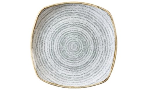 Churchill, Churchill Teller Studio Prints Stone Grey quadratisch; 21.5 cm (B); hellgrau/braun; quadratisch; 12 Stück / Pack