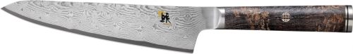 MIYABI, Gemüsemesser Miyabi Silber Stahl 23.5 cm 3.6 cm - Material: MC66-Pulverstahl / Schwarz-Ahorn - Gemüsemesser