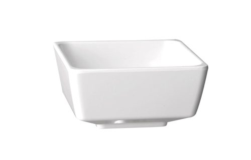 Aps, APS Schale FLOAT, Melamin, eckig; 1900 ml, 19x19x9.5 cm (LxBxH); weiss; quadratisch