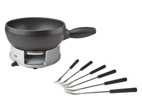 Stöckli, Stöckli - Avalon Käsefondue-Set 23 cm 3 Liter, One Size, Schwarz