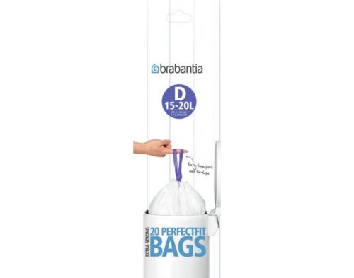 Brabantia, BRABANTIA Kehrichts&auml;cke 246760 15-20lt 20 Stk.