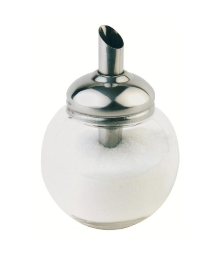 Aps, APS Zuckerdosierer; 150 ml, 8.5x12 cm (ØxH); silber/transparent; rund