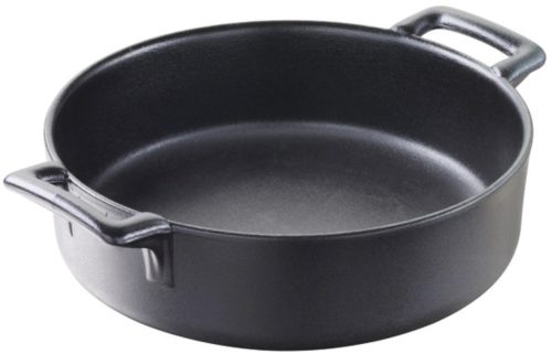 Revol, Auflaufform Revol Schwarz Porzellan 18.5 cm 5.5 cm 18.5 cm - Farbe: schwarz matt - Auflaufform