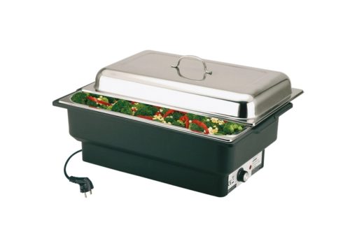 Aps, APS Elektro-Chafing Dish, 1/1 GN; GN 1/1, 8500 ml, 57x35x28 cm (BxTxH); silber; rechteckig