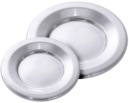 Contacto, Untersetzer Contacto Bander Silber Edelstahl 14 cm - Untersetzer