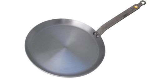 de BUYER, De Buyer Crêpes-Pfanne Mineral B Silber Blech/Stahl 1.2 cm 24 cm - Material: Stahlblech - Crêpes-Pfanne