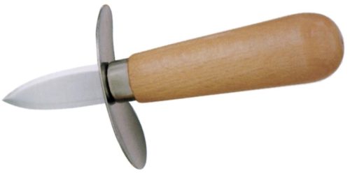 Contacto, Austernmesser Contacto Bander Braun Holz/Stahl 14 cm - Material: Holz/Messerstahl - Austernmesser