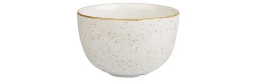Churchill, Churchill Profile Zuckerdose Stonecast Barley White; 227 ml, 9.8x6.2 cm (ØxH); weiss/braun; 12 Stück / Pack