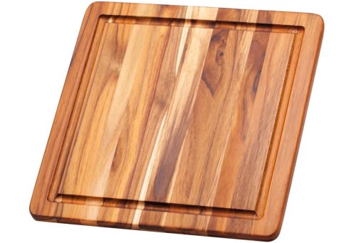 TEAKHAUS, TEAKHAUS Schneidebrett Teak Haus Braun Holz 30.5 cm 30.5 cm - Farbe: natur - Material: Teakholz massiv