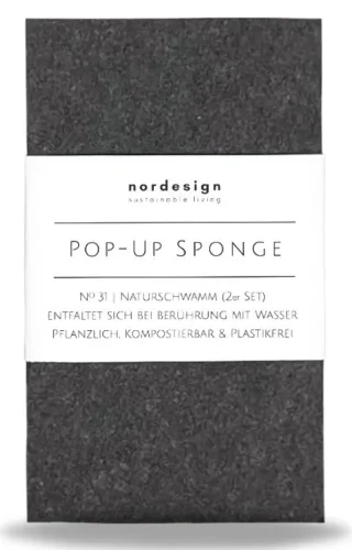 2er Set Pop-Up Schwamm 11x6.5cm H0.6cm