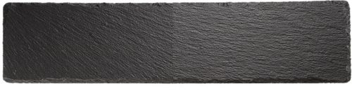 Aps, APS Untersetzer MORRA, 4er Set, Naturschiefer; 30x12x0.7 cm (LxBxH); schwarz; rechteckig