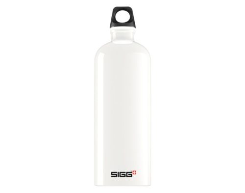 Sigg, Sigg Traveller 1000 ml Trinkflasche Weiss, Herren, Größe: ONE SIZE
