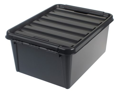 SmartStore, SmartStore Aufbewahrungsbox 3508708 14 L Grau PP (Polypropylene) 30 x 40 x 18 cm