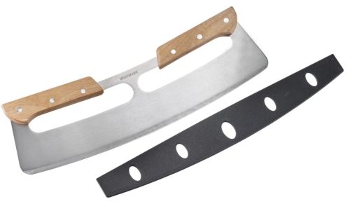 Westmark, Wiegemesser Westmark Braun/Silber Edelstahl 11.5 cm 1.8 cm - Farbe: silber-braun - Wiegemesser