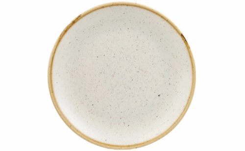 Churchill, Churchill Teller flach Stonecast Barley White Coupe; 21.7 cm (Ø); weiss/braun; rund; 12 Stück / Pack