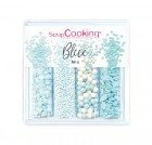 4er Set Zuckerdekors Blue Mix 64g