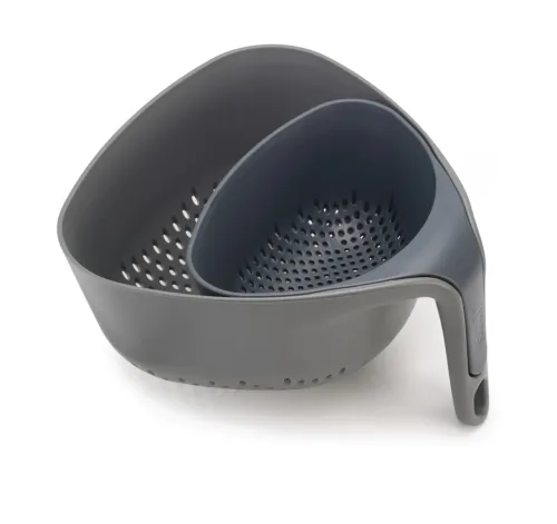 Joseph Joseph, Joseph Joseph Nest 2-teiliges Sieb-Set grau
